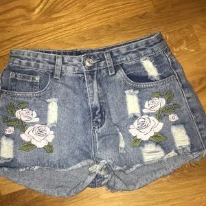 Jean shorts